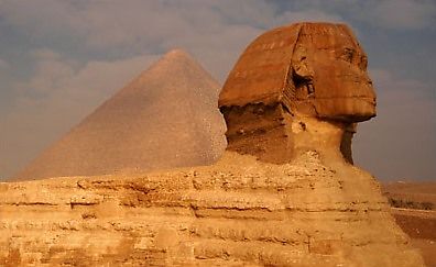 Pyramides de Guizeh et Sphinx