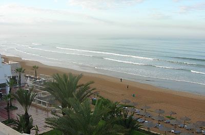 hotel agadir bord de plage et mer amadil beach