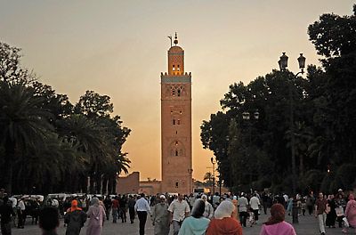 Marrakech la Koutoubia